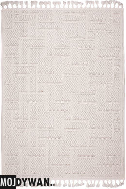 Dywan Effect Nowoczesny kremowy